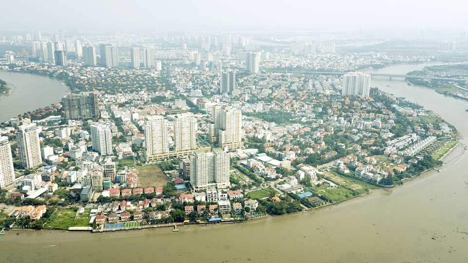Thảo Điền có vị trí thuận lợi cho sự phát triển kinh tế