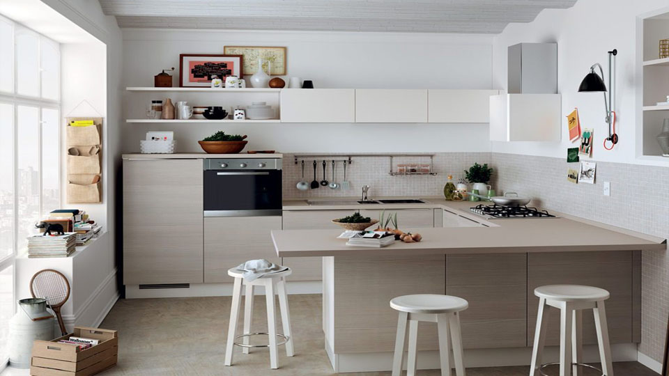Thiết kế phòng bếp căn hộ cần đáp ứng tốt nhu cầu sử dụng của gia chủ. 